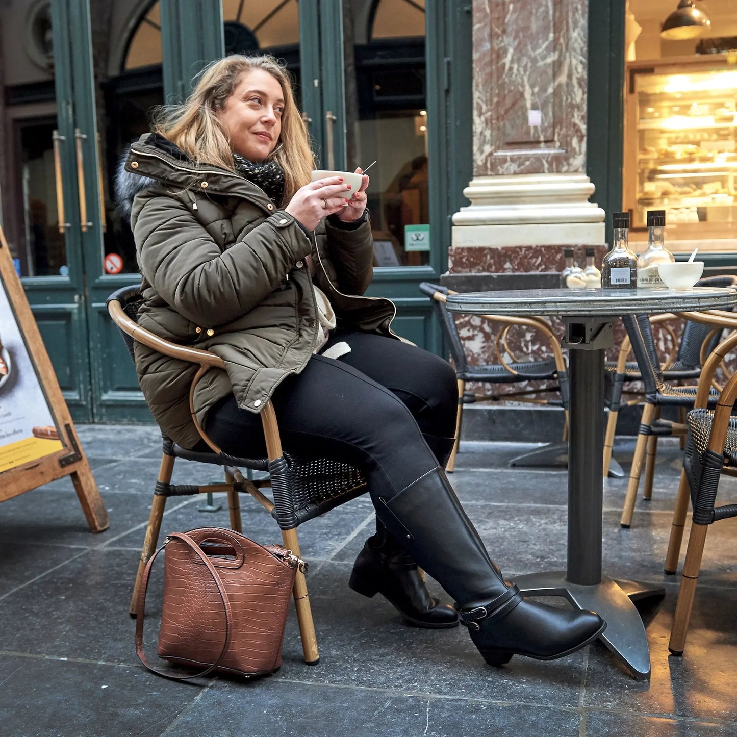 3XL laarzen met brede kuit - model Lise