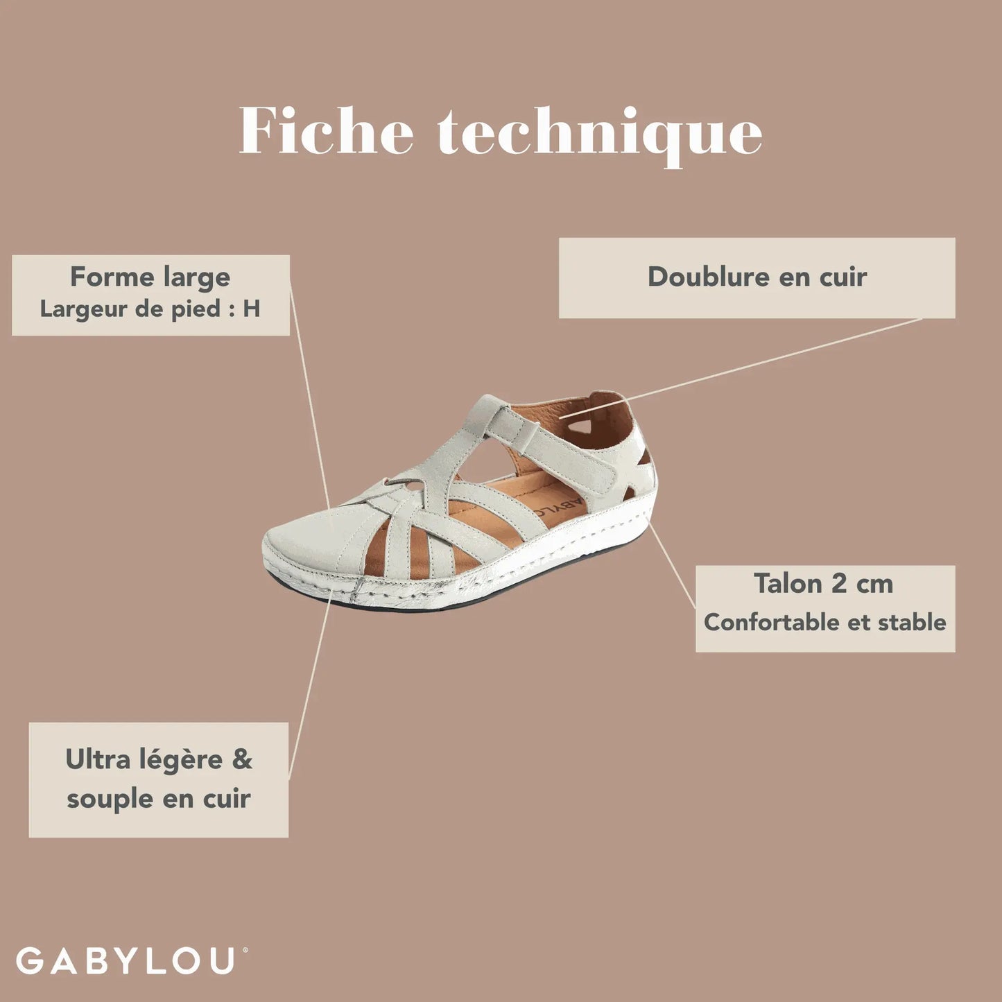 Gabylou - Sneakers - Marie Odile model