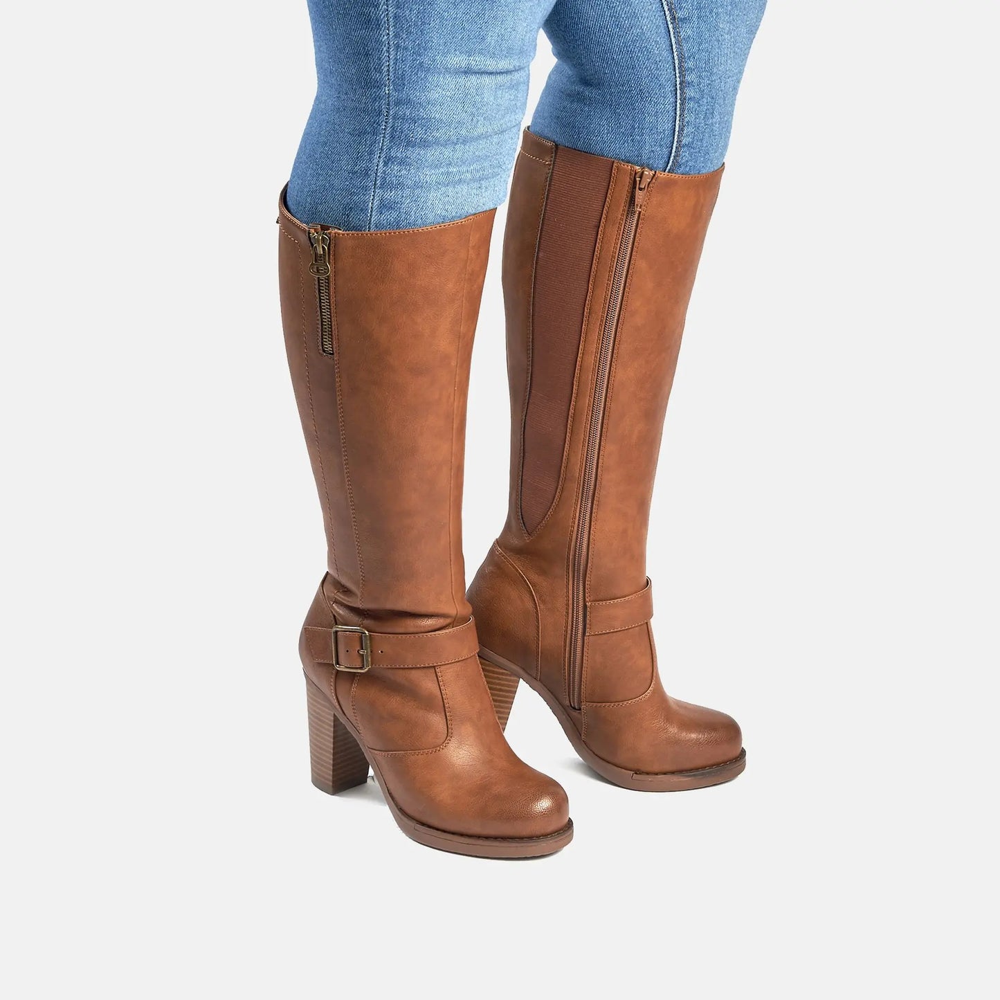 XL laarzen met brede kuit - Kamilla model