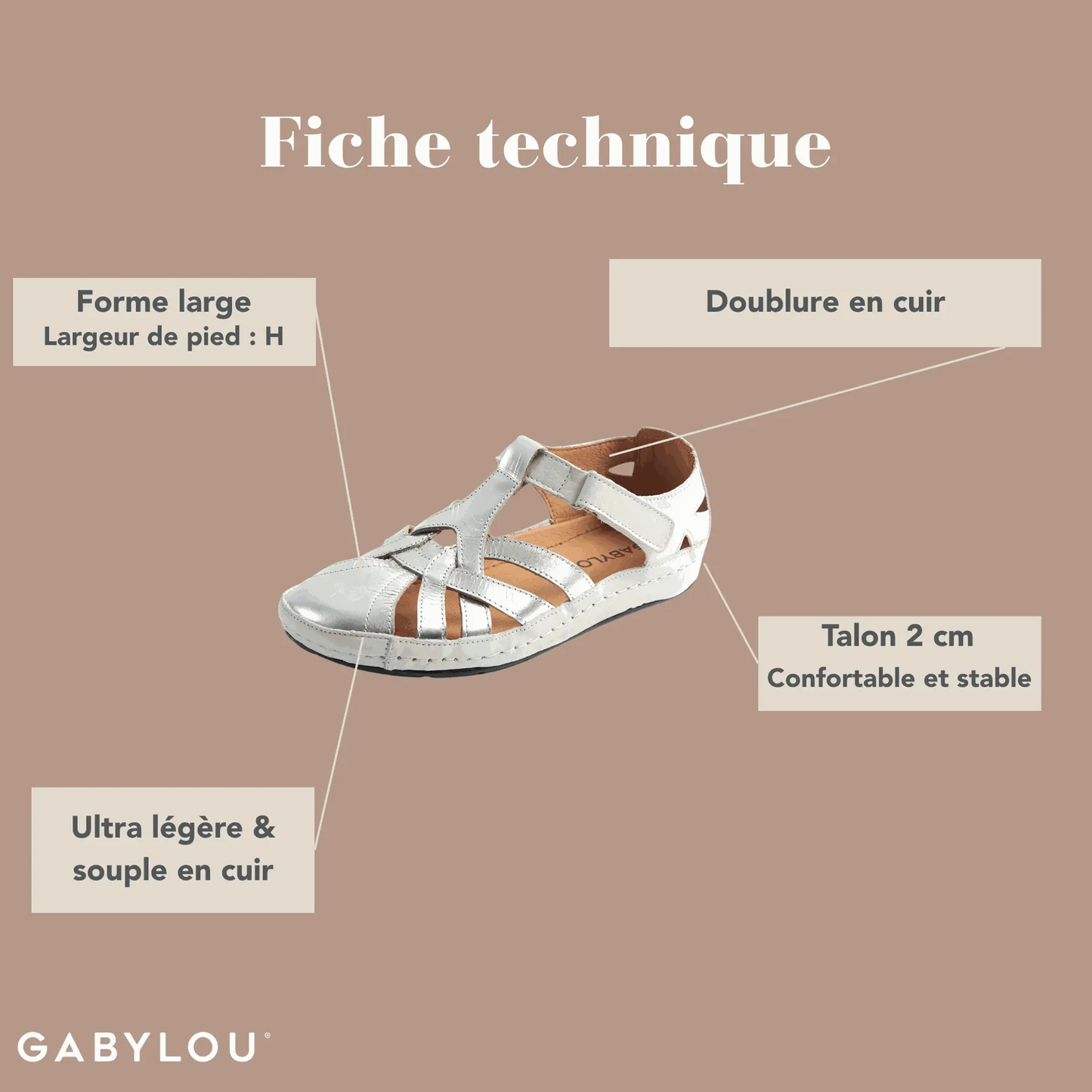 Gabylou - Sneakers - Marie Odile model