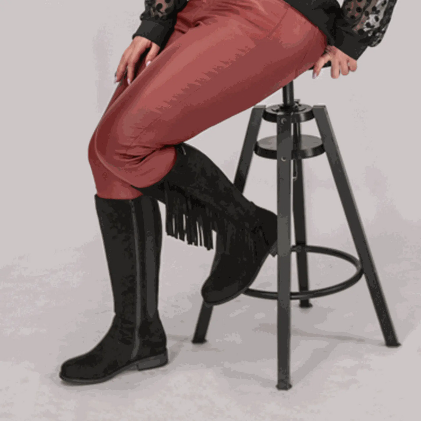 Botas XL pantorrilla ancha - modelo Aiyana