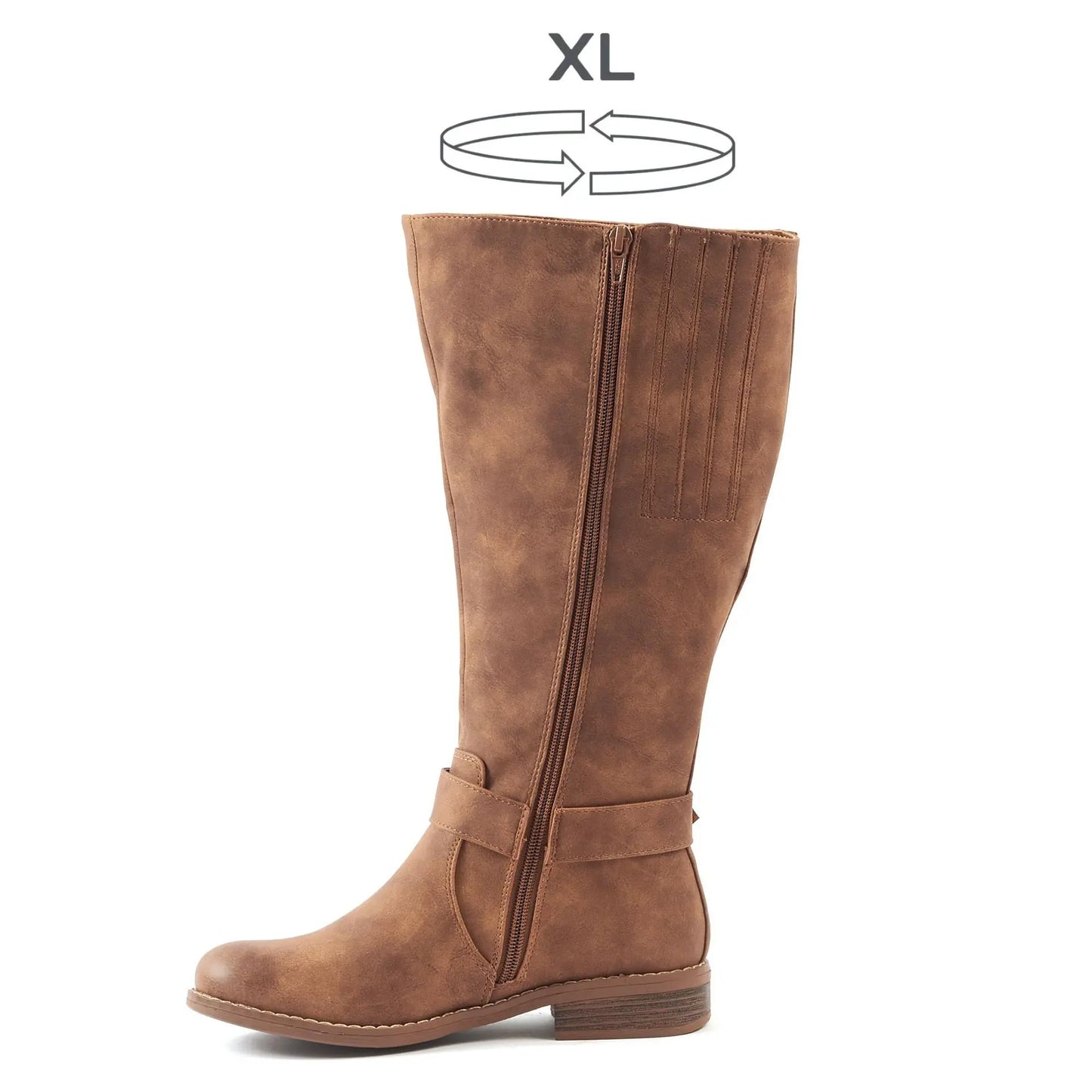 Bottes XL pour mollets larges - Modele Isabelle