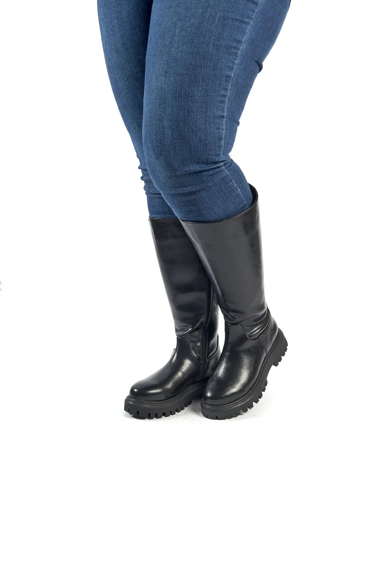 2XL laarzen met brede kuit - Modele Virginie