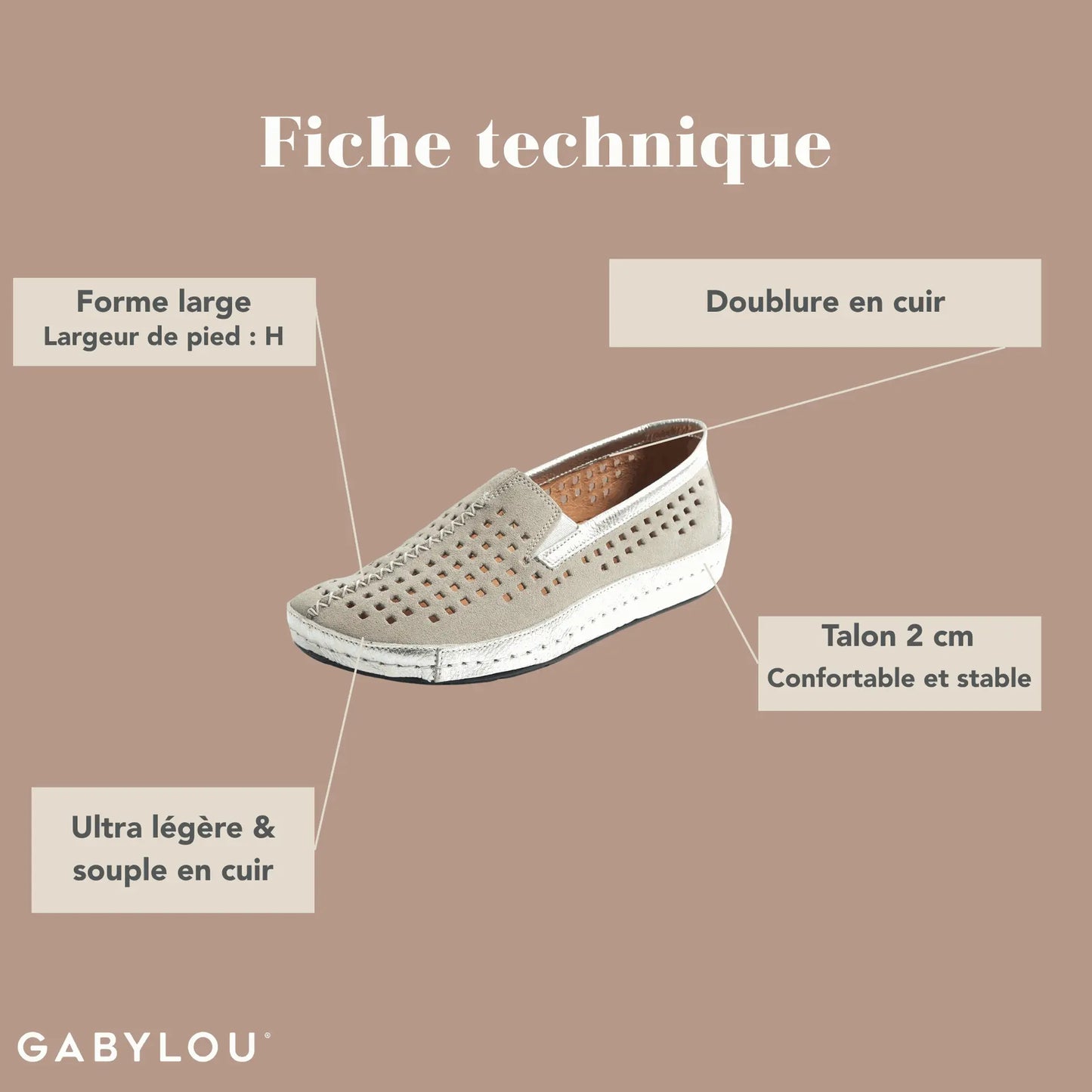 Gabylou - Sneakers - Sylvie model