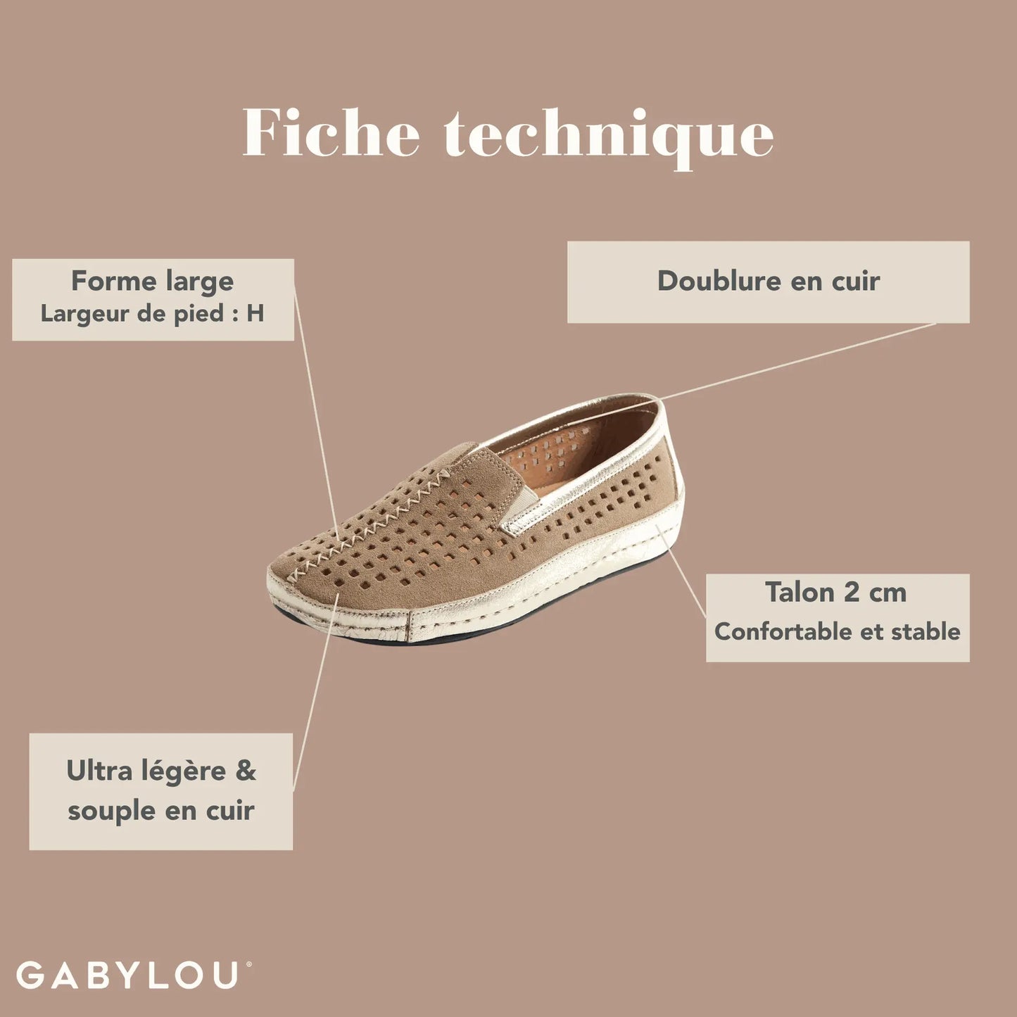 Gabylou - Sneakers - Sylvie model