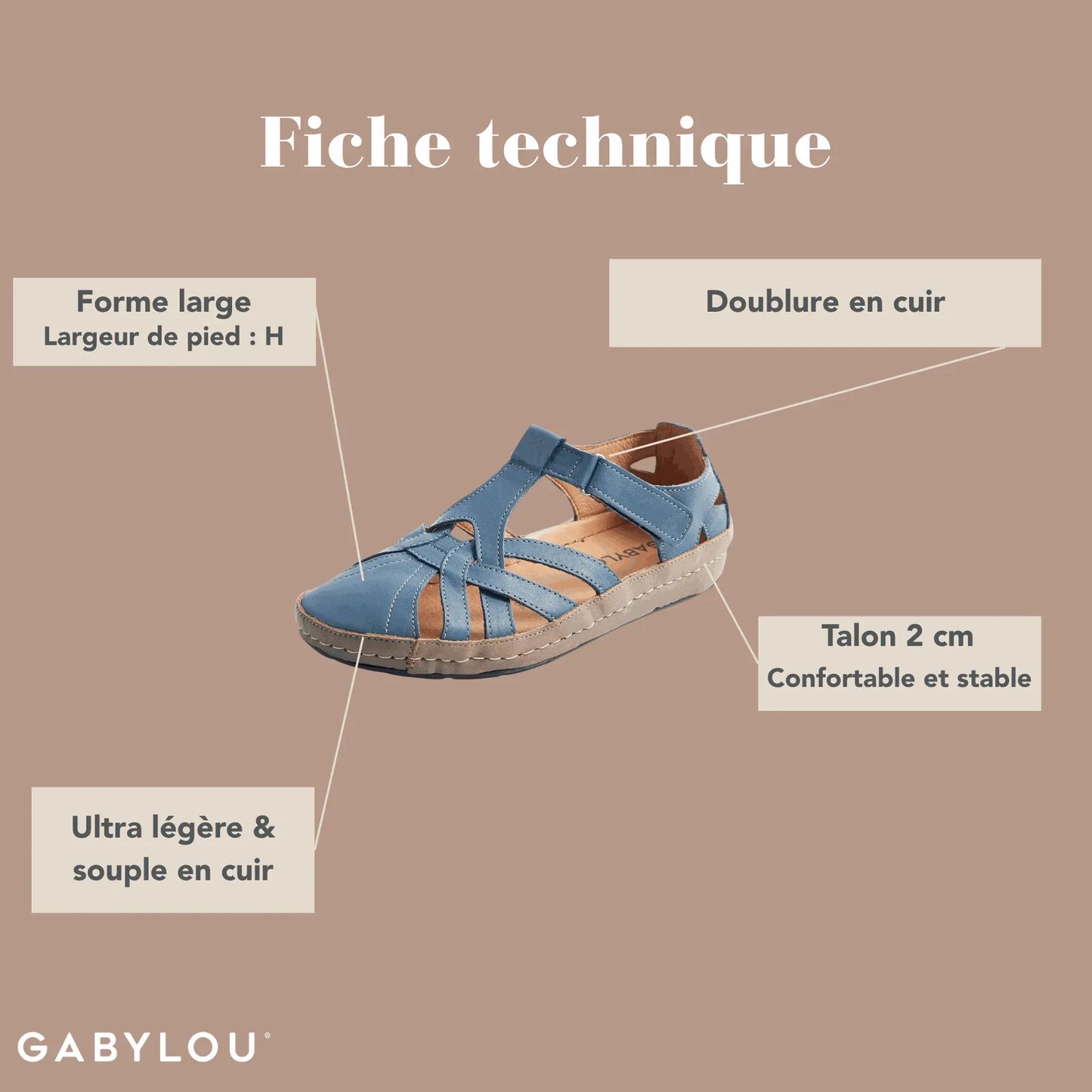 Gabylou - Sneakers - Marie Odile model