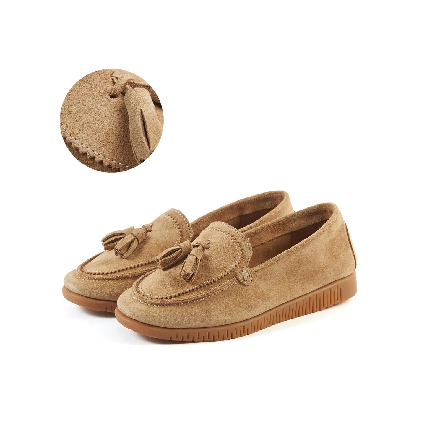 Mocassins pieds larges H - Modele Anita