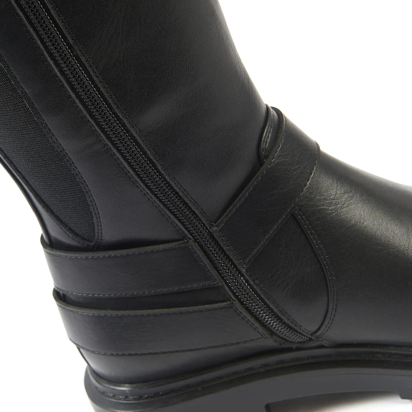 Bottes XL à mollet large - Modèle Angelina