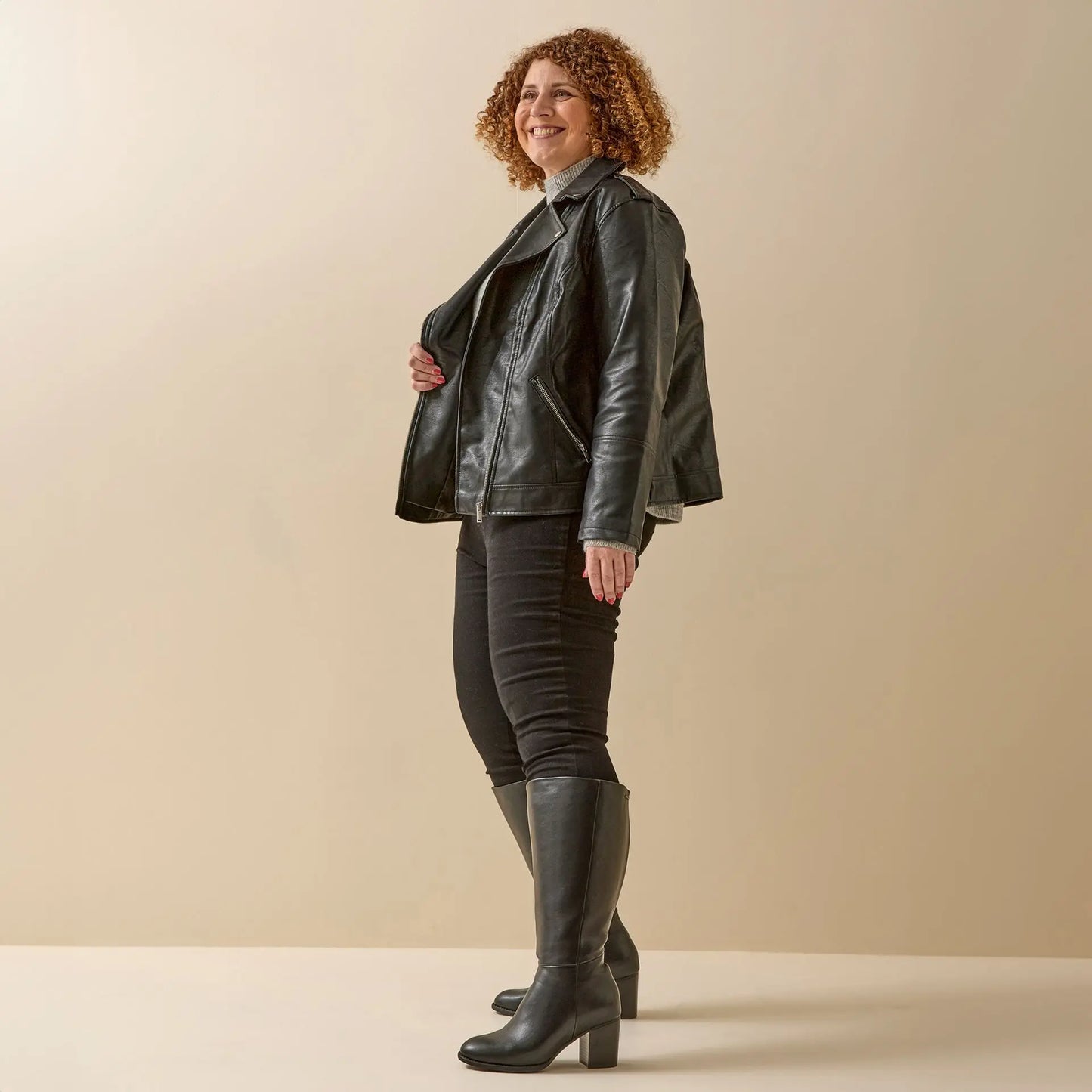 Bottes mollets larges 4XL - Modele Gladys