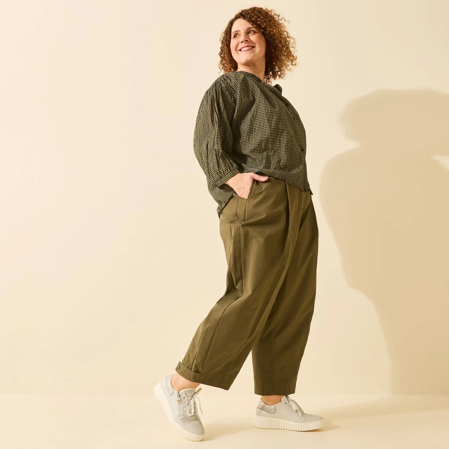 Baskets pieds larges H - Modèle Gwen