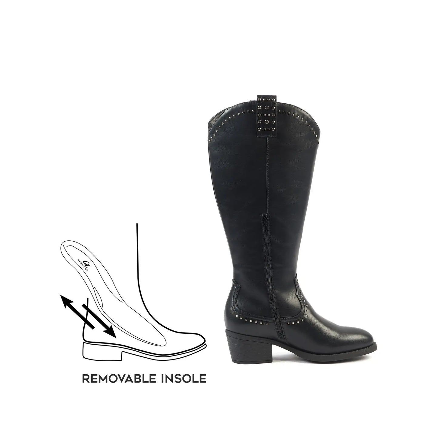 Bottes mollets larges 2XL - Modele Grapes