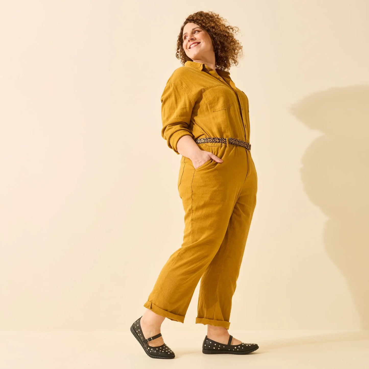 Ballerines pieds larges H - Modèle Elisa