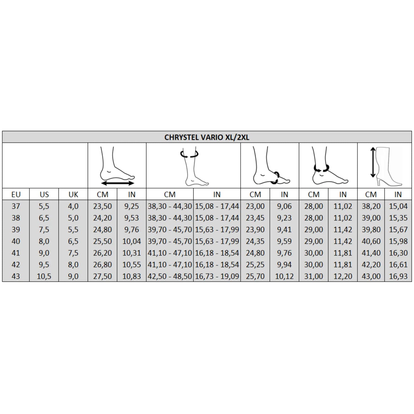 Bottes à mollet large XL - Modèle Chrystel