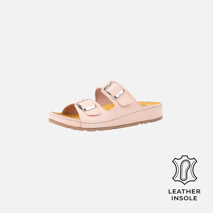 Sandales largeur H pour pieds larges - Modele Hibiscus