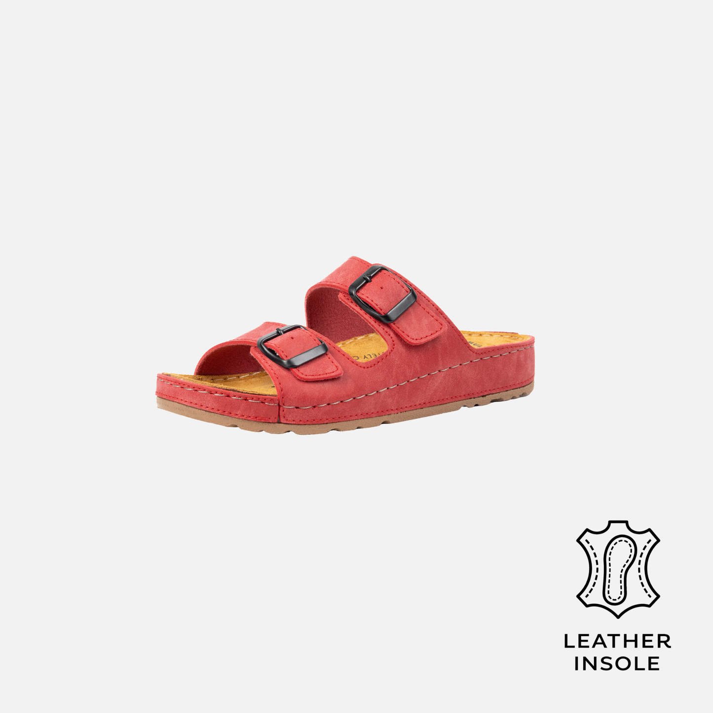 Sandales largeur H pour pieds larges - Modele Hibiscus