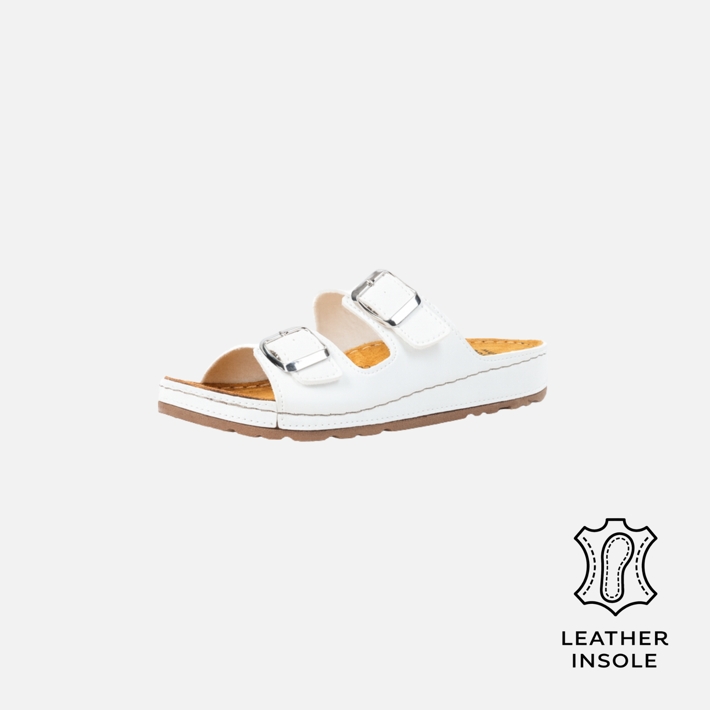 Sandales largeur H pour pieds larges - Modele Hibiscus