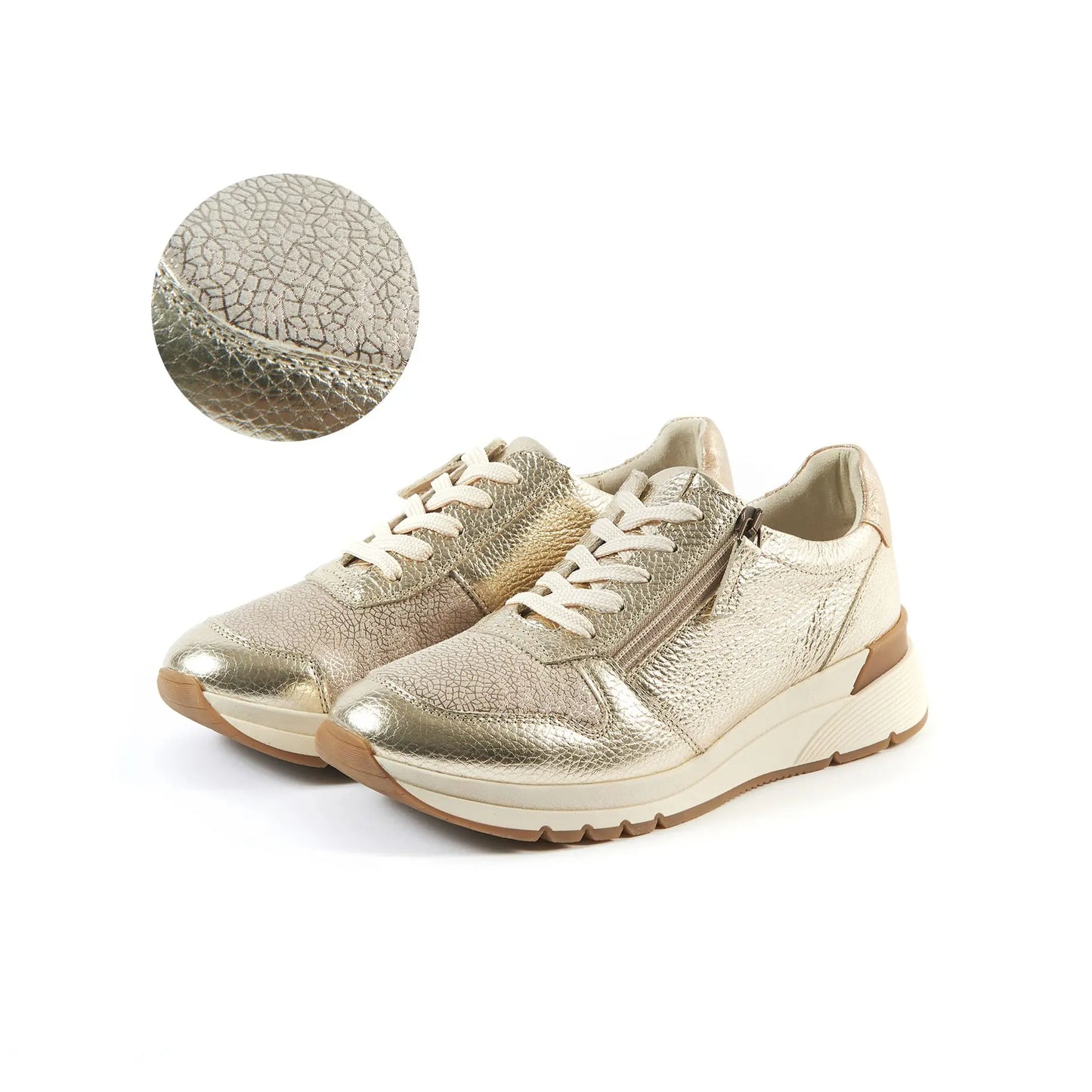 Sneakers pieds larges K - Modele Cléa