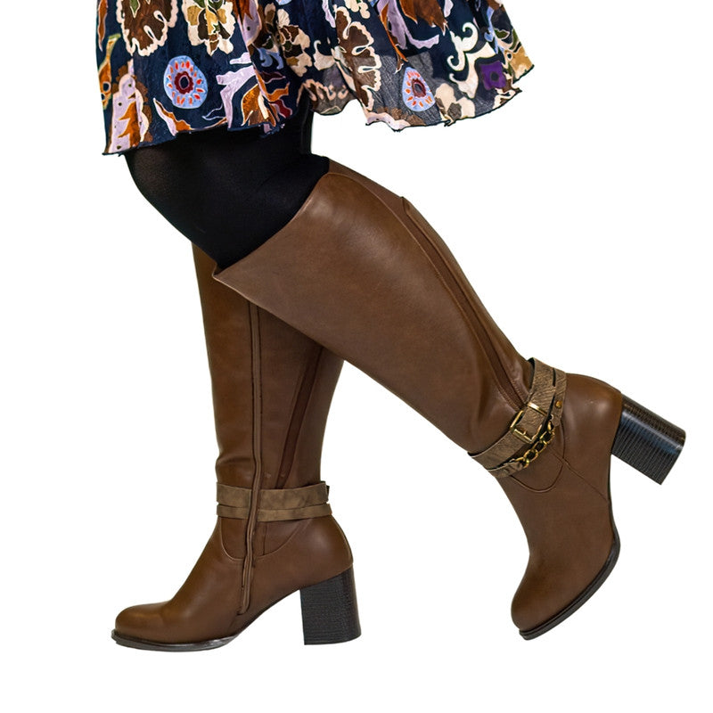 Bottes 2XL pour mollets larges - Modele Lemon
