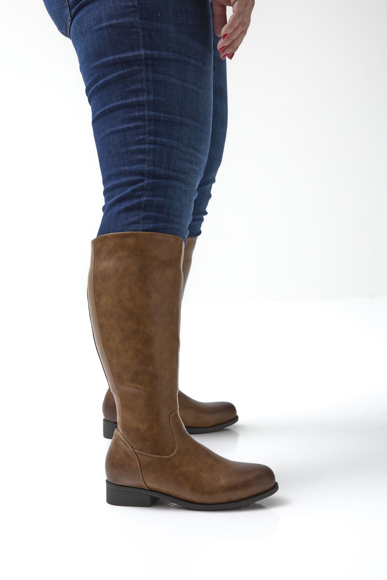 Bottes 2XL pour mollets larges - Modele Orange