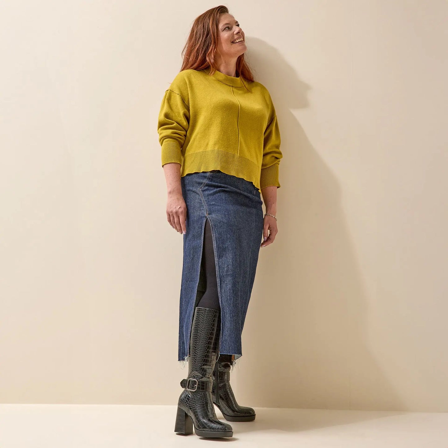 Bottes XL pour mollets larges - Modèle Nina