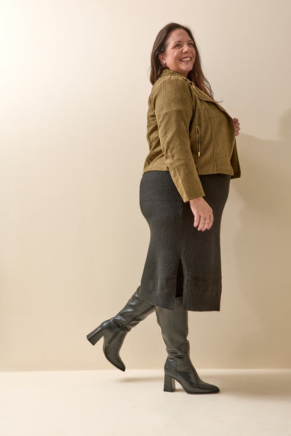 Bottes 2XL pour mollets larges - Modele Sarah