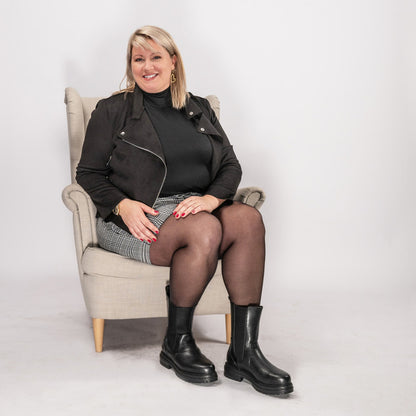 Bottes 2XL pour mollets larges - Modele Jade