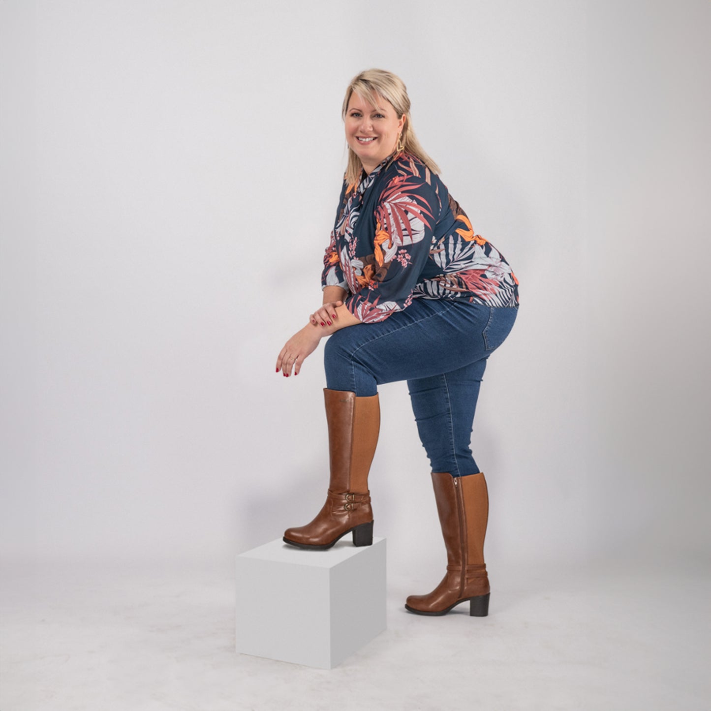 Bottes 2XL pour mollets larges - Modele Marta