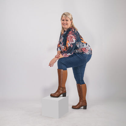 Bottes 2XL pour mollets larges - Modele Marta