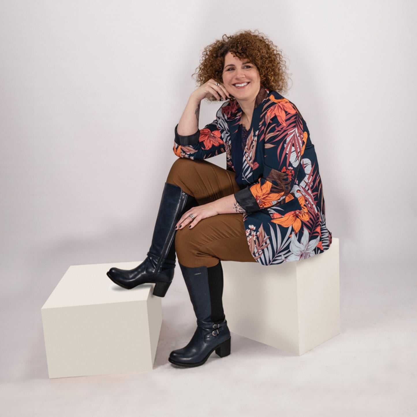 Bottes 2XL pour mollets larges - Modele Marta