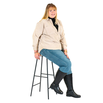 Bottes 3XL pour mollets larges - Modele Lise