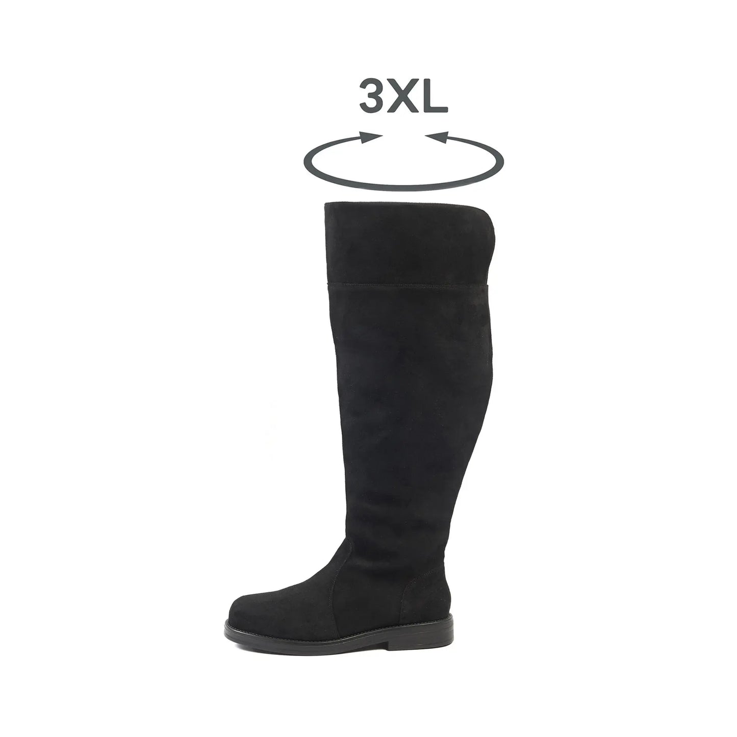 Bottes mollets larges 3XL - Sandra