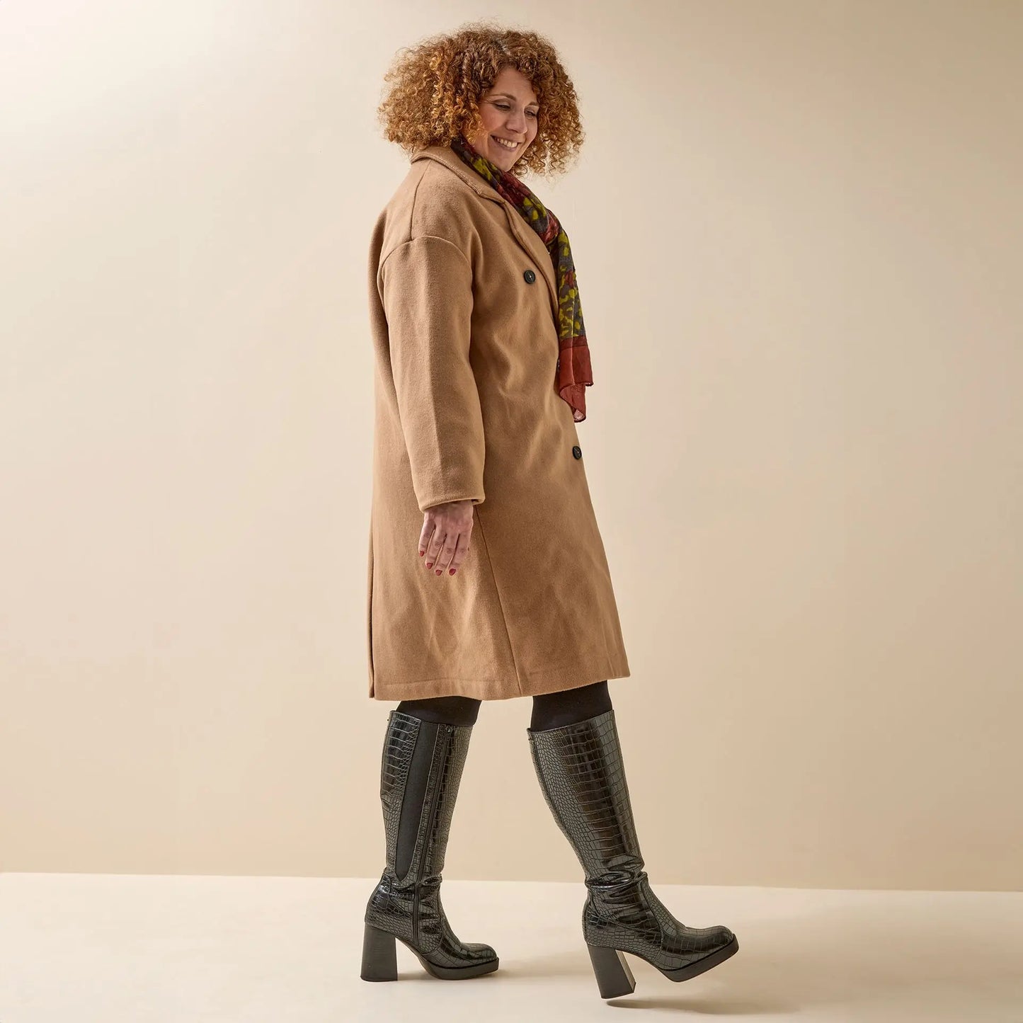 Bottes à mollet large taille 2XL - Modèle Melissa