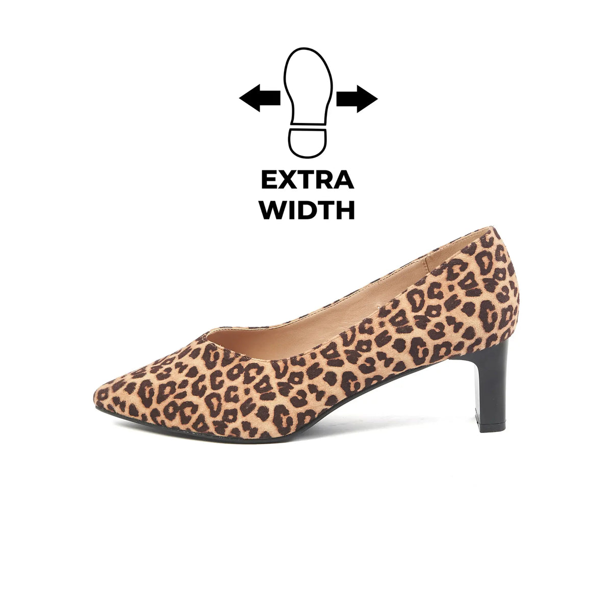 Escarpins pieds larges H - Natacha