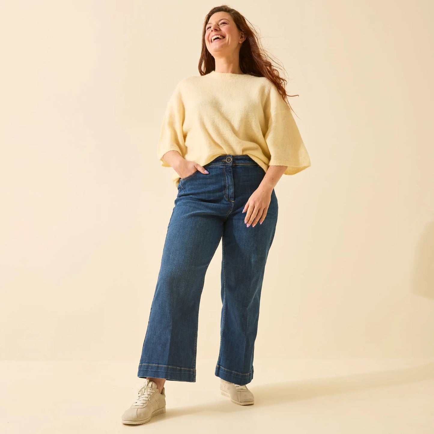 Baskets pieds larges H - Modèle Jane