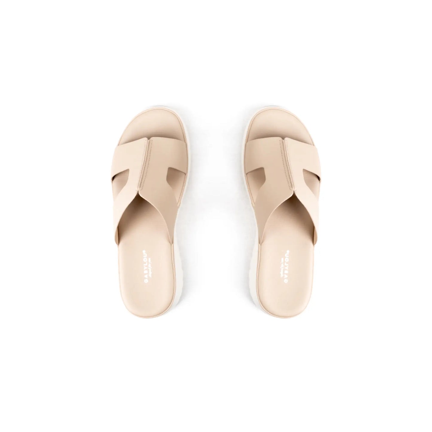 Mules à bout large ajustable H - Modèle Emy