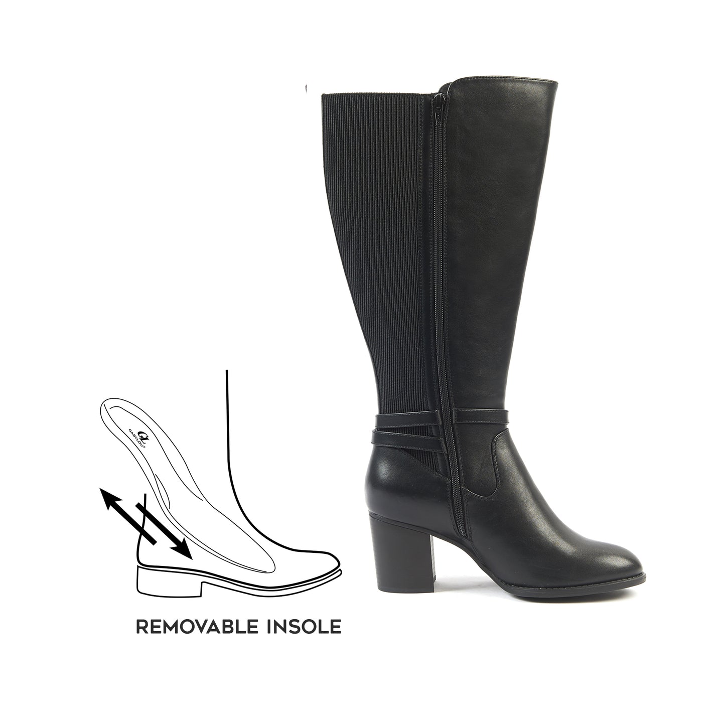 Bottes 2XL pour mollets larges - Modele Marta