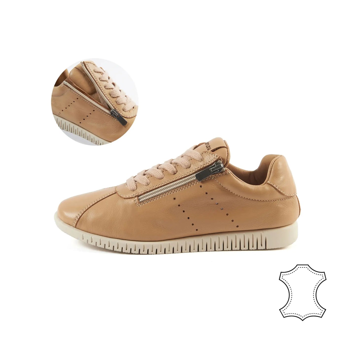 Sneakers pieds larges H - Modele Jane