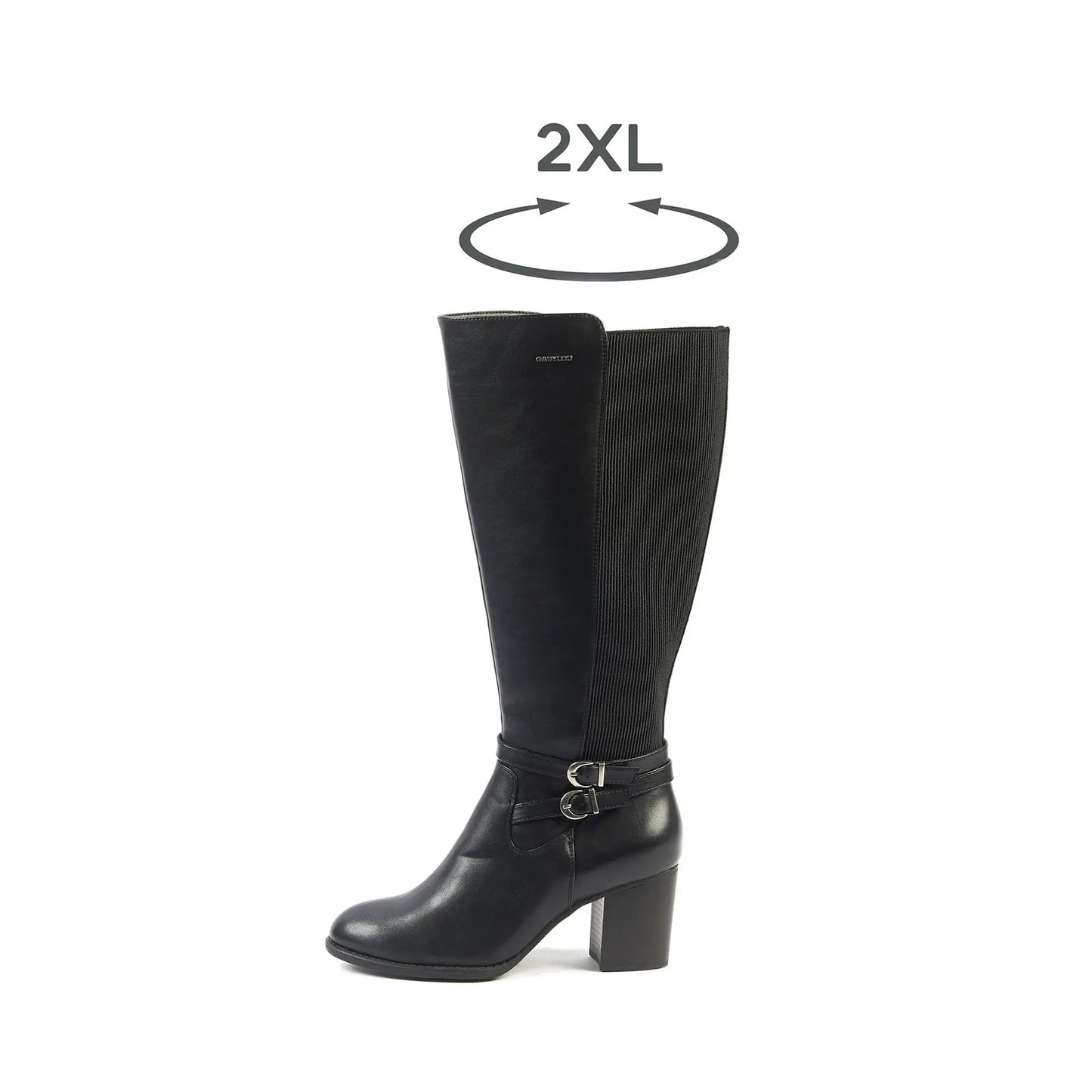 Bottes 2XL pour mollets larges - Modele Marta