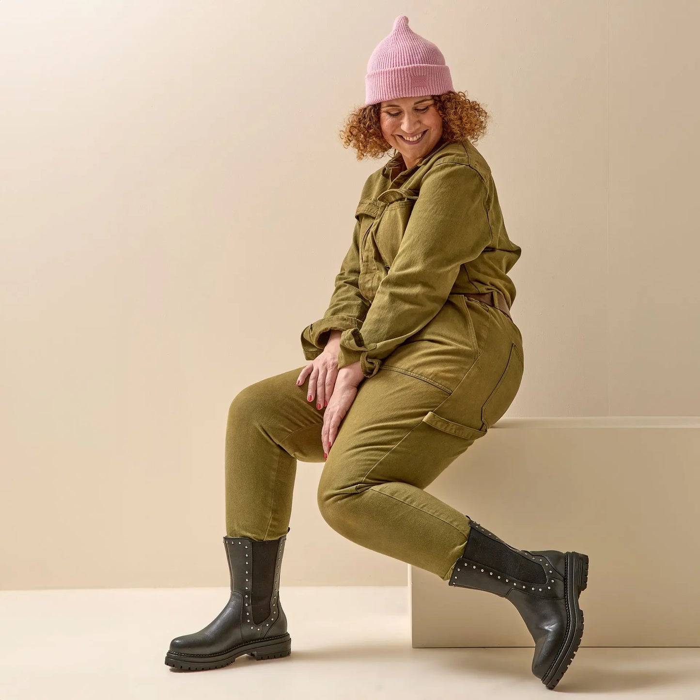 Bottines larges taille 2XL - Modèle Jade