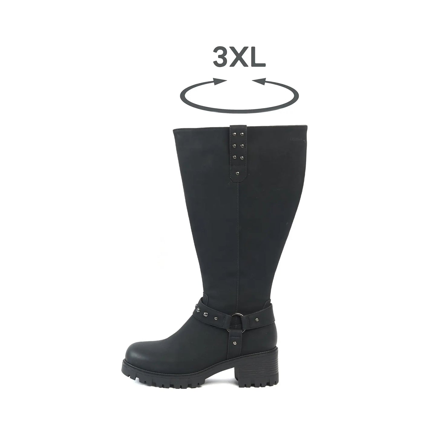 Bottes mollets larges 3XL - Lime
