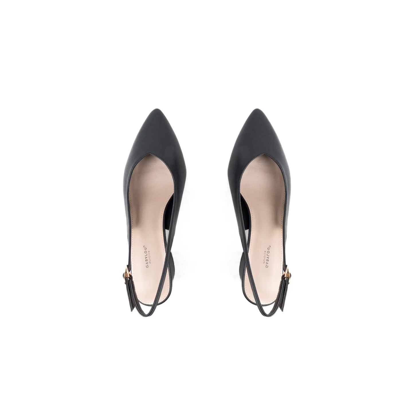 Sandales à talons réglables à bout large, modèle H - Lea