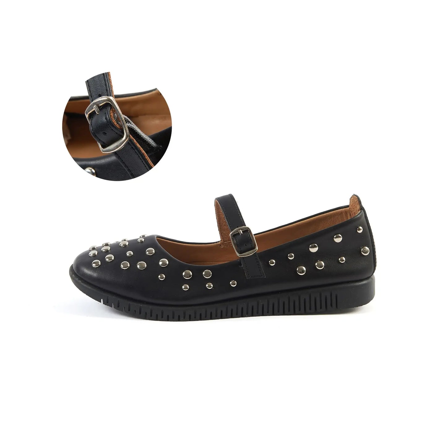 Ballerines pieds larges H - Modèle Elisa