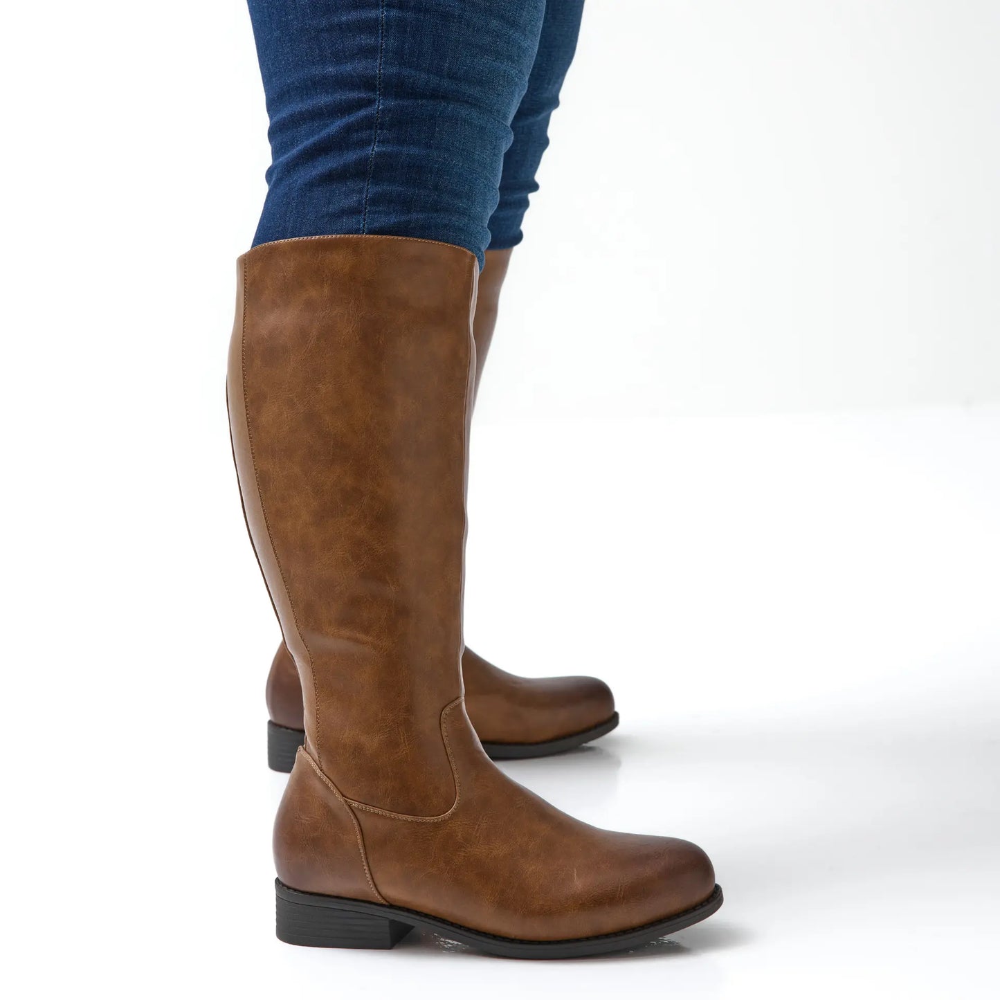 Bottes mollets larges 2XL - Modele Orange