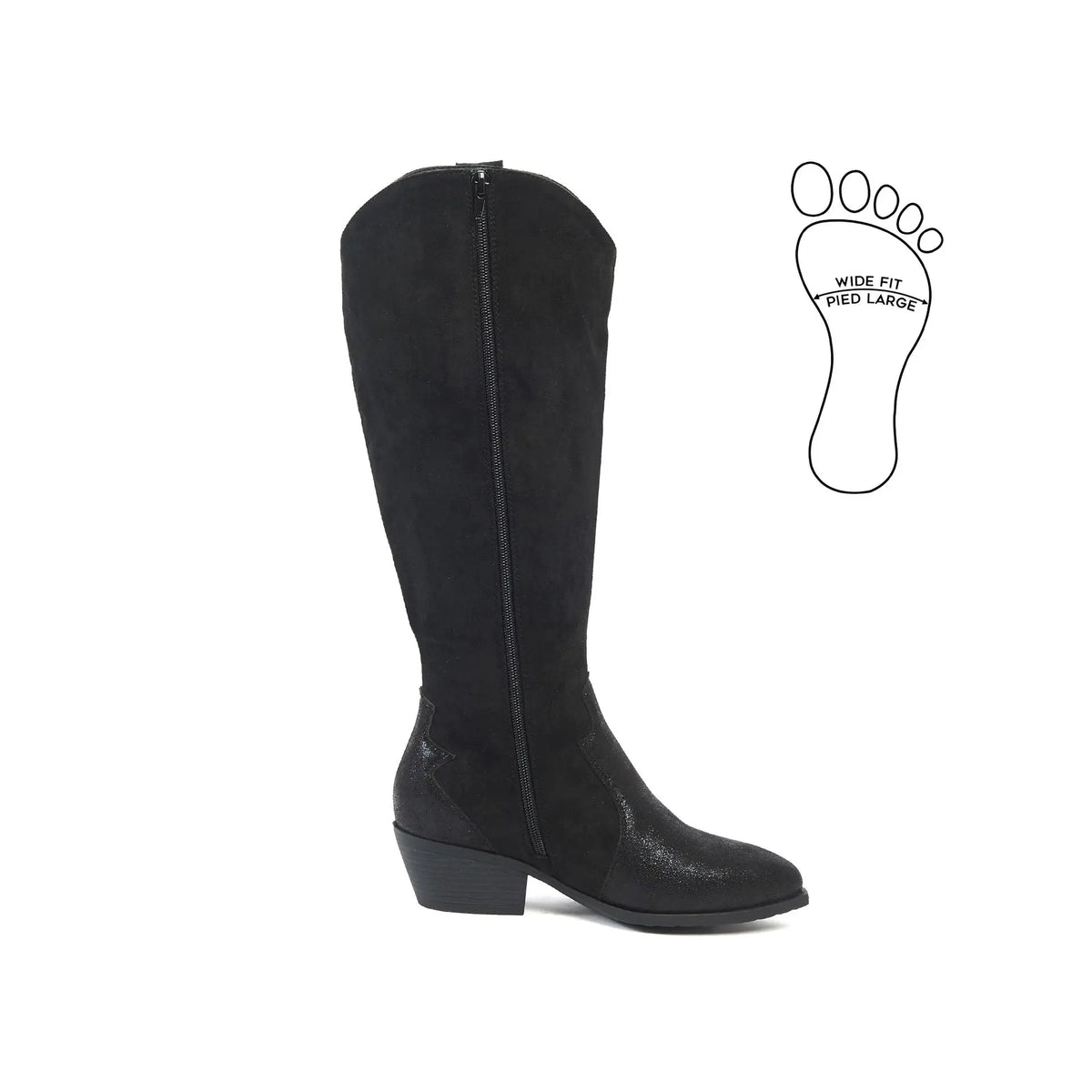 Bottes mollets larges XL - Coconut