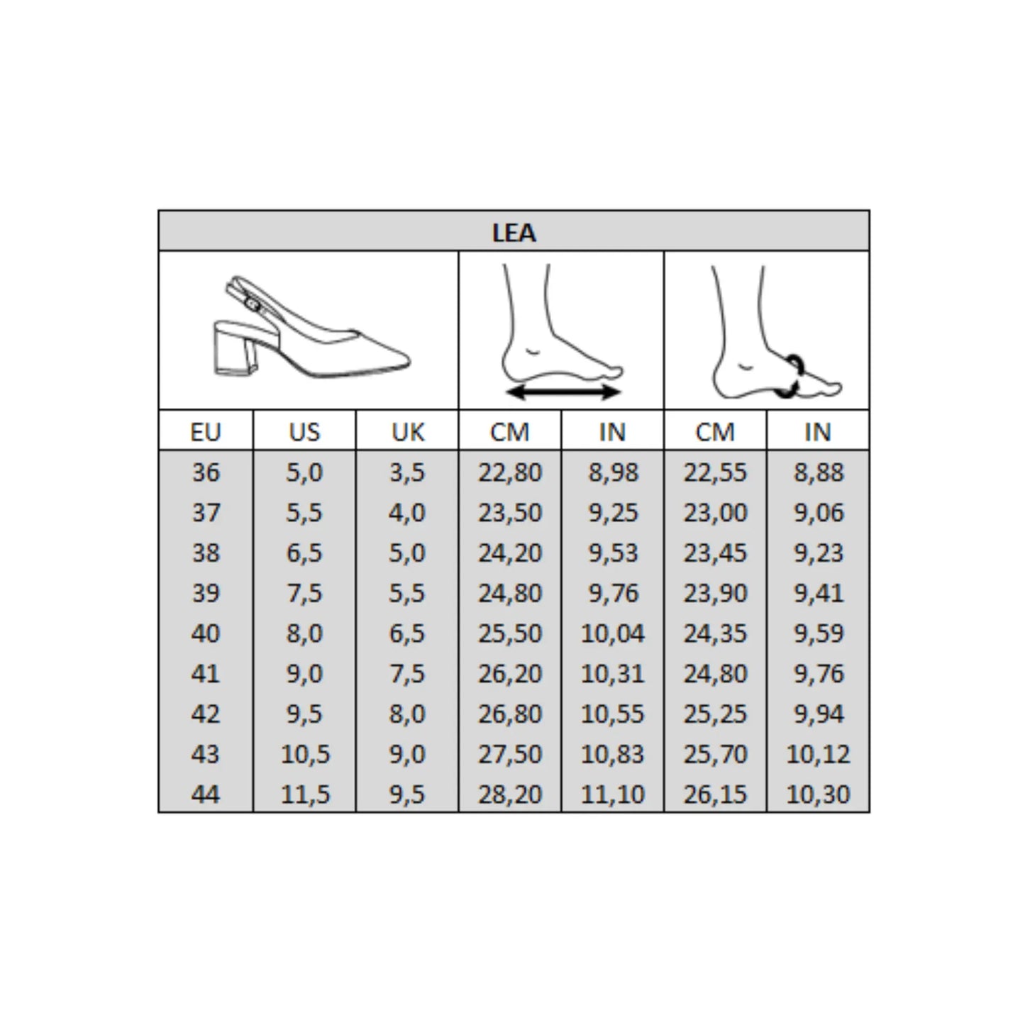 Sandales pieds larges H - Modèle Lea