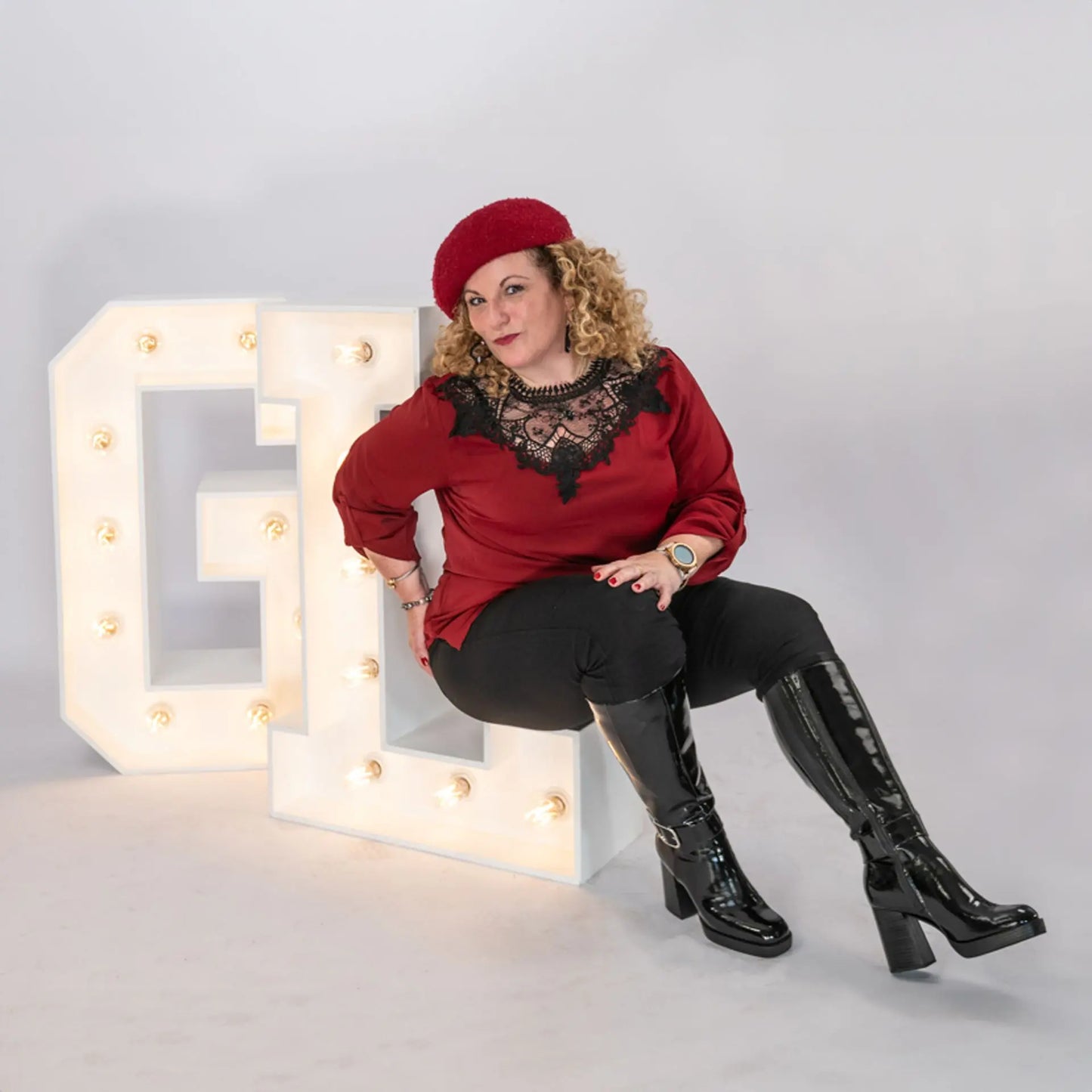 Bottes XL pour mollets larges - Modele Nina