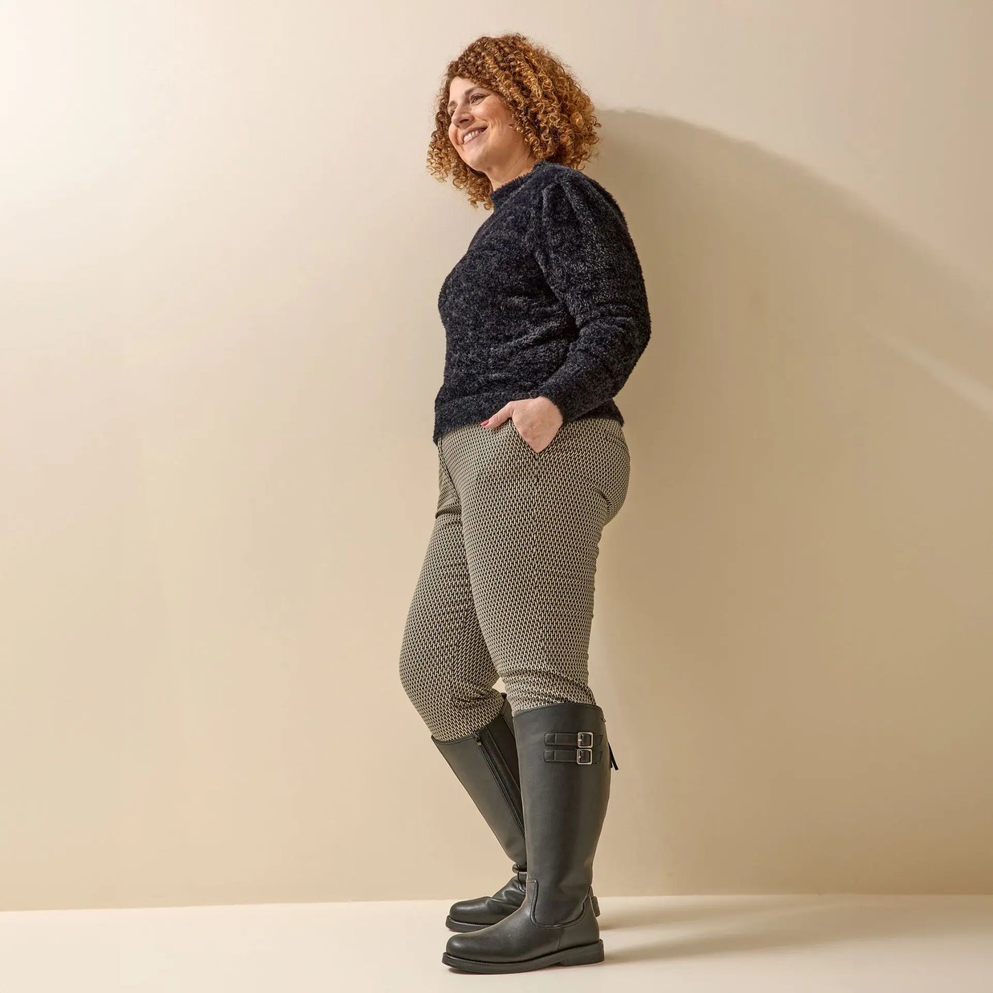 Bottes mollets larges 5XL - Modele Laure