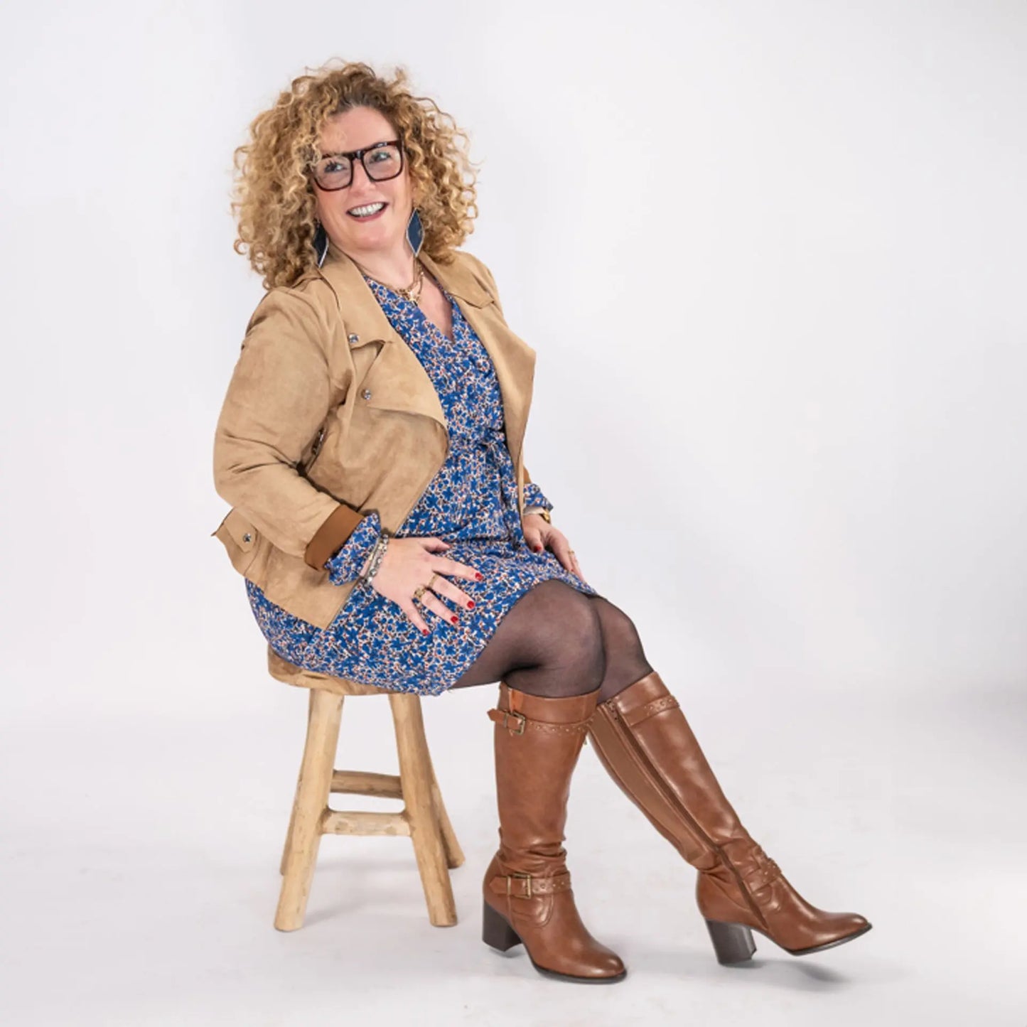 Bottes à mollet large XL - Modèle Chrystel