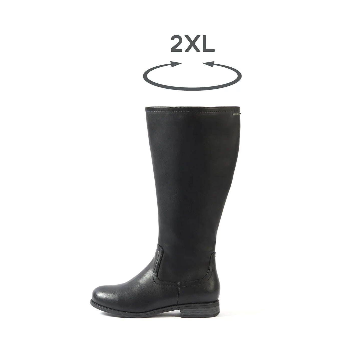 Bottes à mollet large 2XL - Modèle Melania