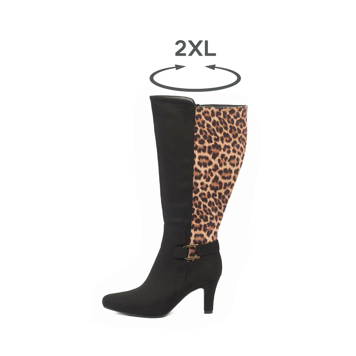 Bottes mollets larges 2XL - Guava
